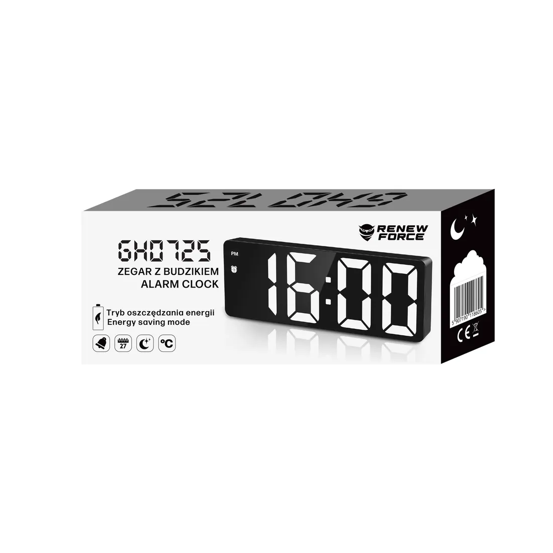 zegar-elektroniczny-led-gh0725-stan-nowy