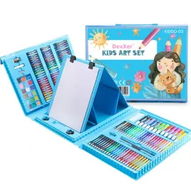 zestaw-artystyczny-kredki-i-farby-208el-kiddo-03-blue