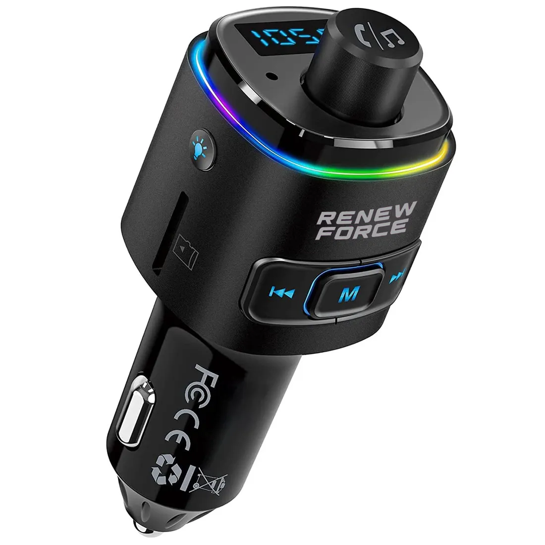 transmiter-samochodowy-bluetooth-fm-bc42-stan-nowy