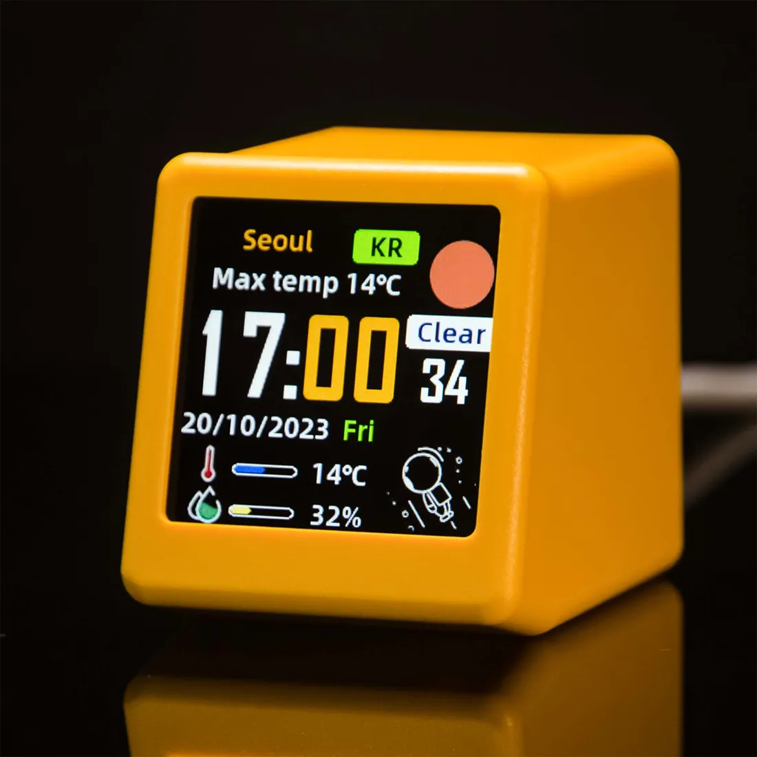 zegar-elektorniczny-led-s12-stan-nowy