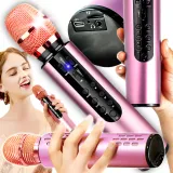 mikrofon-karaoke-bluetooth-k7-pink-stan-nowy