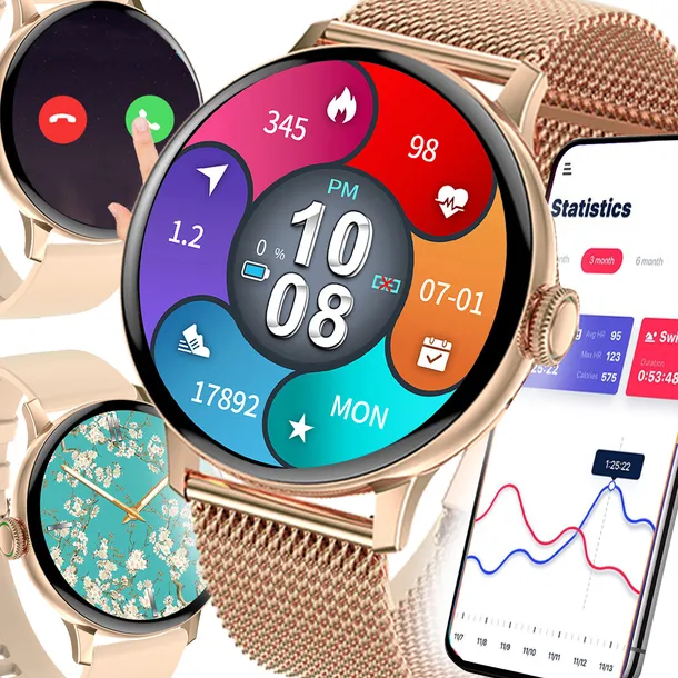 smartwatch-luxury-dt2-gold-stan-nowy