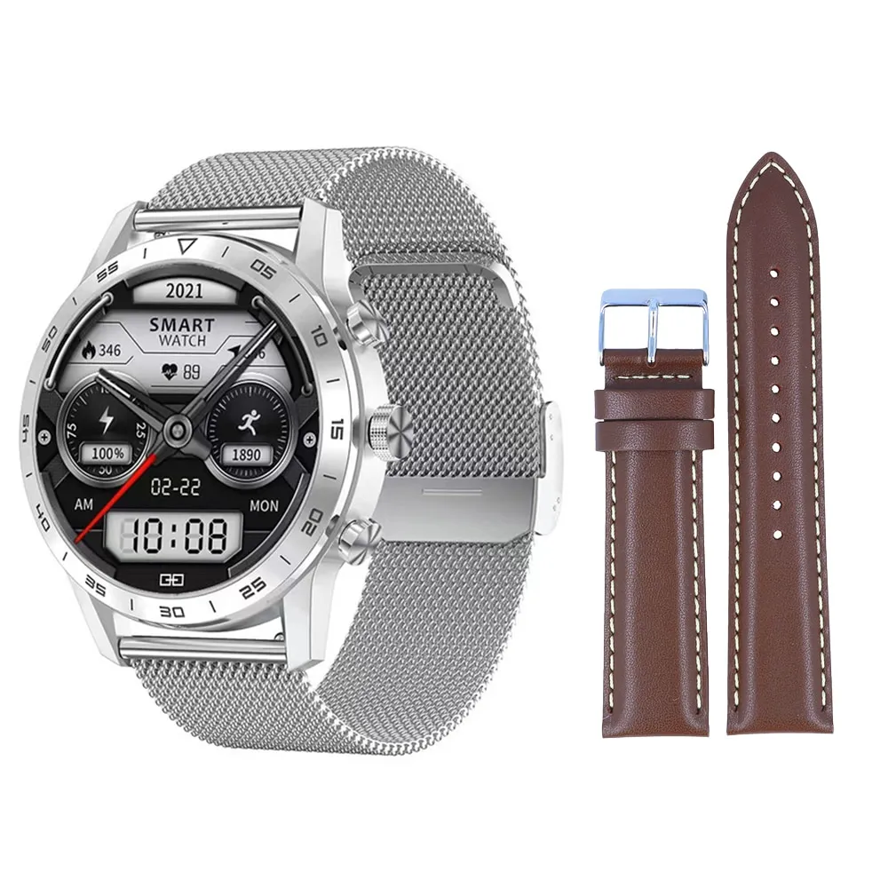 smartwatch-meski-dt70-srebrny-stan-nowy