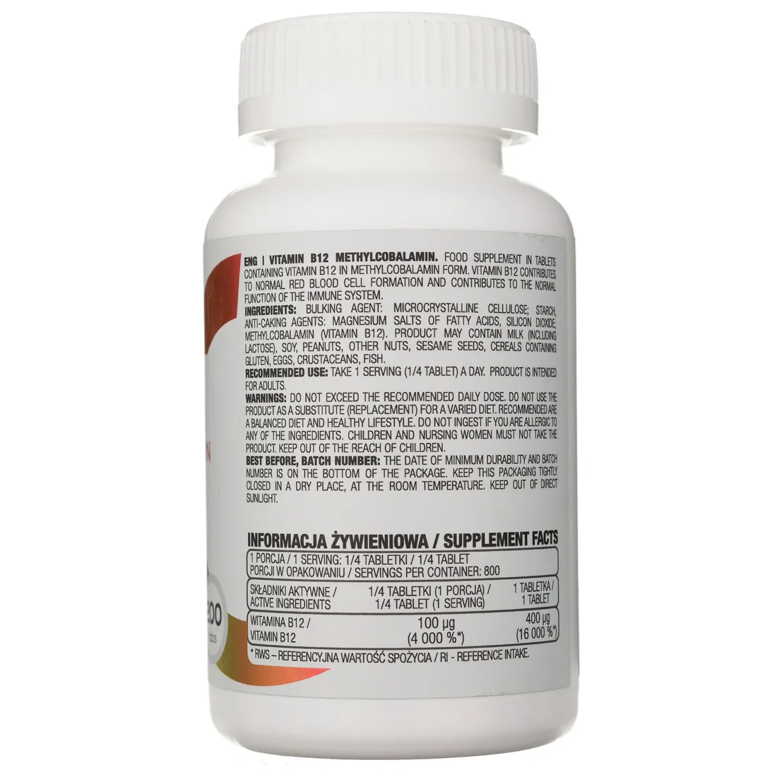 ostrovit-witamina-b12-metylokobalamina-200-tabletek