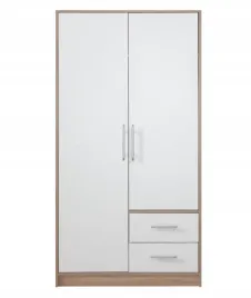 szafa-100cm-h-190-dab-sonoma-bialy-mat-soro3-2d