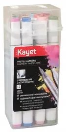 markery-pastelowe-permanentne-kayet-12-szt-w-pudelku-na-prezent