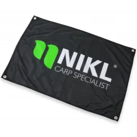 flaga-wedkarska-karpiowa-czarna-uniwersalna-90x60-cm-logo-karel-nikl