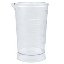 poniks-menzurka-plastikowa-z-podzialka-100ml-do-farb-i-plynow-przezroczysta