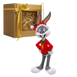 bombka-swiateczna-3d-krolik-bugs-z-zywicy-w-czapce-mikolaja-11-cm