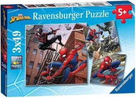 puzzle-3x49-spiderman-w-akcji