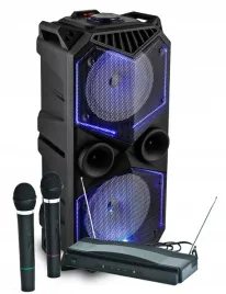 zestaw-karaoke-usb-sd-mp3-bluetooth-mikrofony-bezprzewodowe