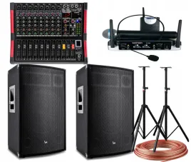 zestaw-naglosnienia-estradowy-wzmacniacz-mikrofony