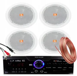 4x-glosniki-sufitowe-jbl-13cm-wzmacniacz-bluetooth-usb-sd-aux
