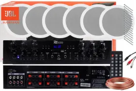 naglosnienie-sufitowe-jbl-salon-lokal-sklep-dom-6-szt-wzmacniacz-bluetooth