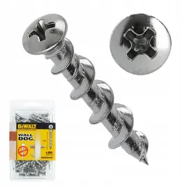 wkrety-do-muru-stozkowe-chromowane-wall-dog-32mm-100szt-dewalt-dfm424015p