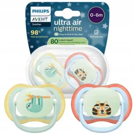 smoczek-uspokajajacy-philips-avent-ultra-air-nighttime-boy-0-6m-2szt