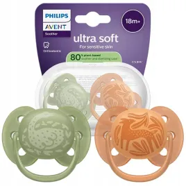 smoczek-uspokajajacy-philips-avent-ultra-soft-18m-2szt-etui