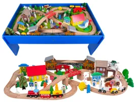 drewniana-kolejka-na-stojaku-zestaw-malego-kolejarza-zabawka-dla-dzieci