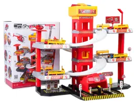 wielopoziomowy-parking-straz-pozarna-zabawka-dla-dzieci-akcesoria
