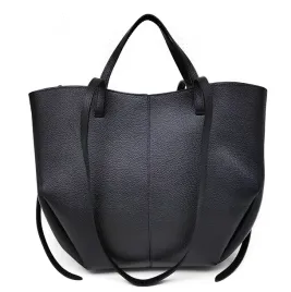 torebka-shopper-vera-pelle-skora-naturalna-czarna