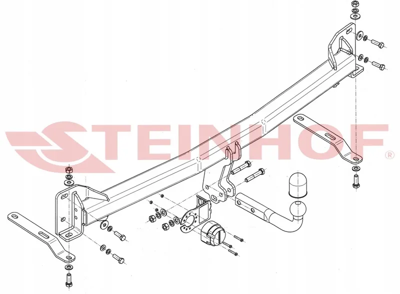 hak-holowniczy-ford-explorer-v-od-2011-2015-stan-nowy
