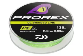 daiwa-plecionka-prorex-ul-pe0-40-135m-2-80kg-6-0lb-chartreuse