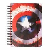 marvel-notatnik-notes-a5-kapitan-ameryka