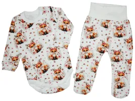 komplet-niemowlecy-body-i-polspioch-liski-bawelna-100percent-r-74