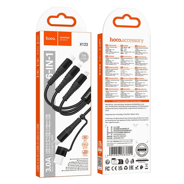 kabel-3w1-usb-c-usb-a-do-lightning-usb-c-micro-usb-hoco-1-m-x123-czar-kod-producenta-6942007663601-stan-nowy