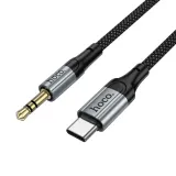 kabel-aux-jack-35-mm-do-usb-c-hoco-15-m-upa33b-czarny-marka-hoco