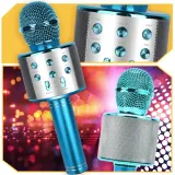 mikrofon-lewer-ws585-niebieski-etui-stan-nowy