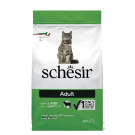 schesir-original-karma-sucha-dla-doroslego-kota-jagniecina-400-g