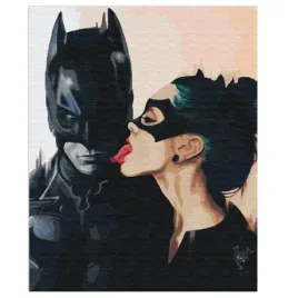 malowanie-po-numerach-obrazy-do-malowania-batman-i-kobieta-kot-40x50-cm