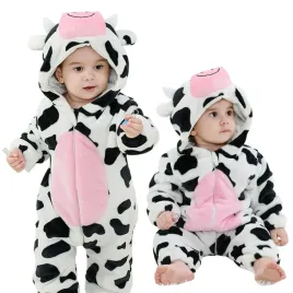 pizama-onesie-kostium-przebranie-spiochy-krowka-niemowle-80-65-75-cm