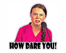 naklejka-greta-how-dare-you