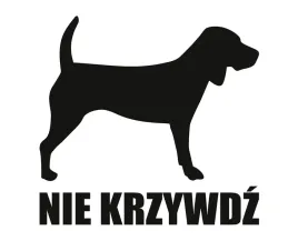naklejka-nie-krzywdz-or-beagiel