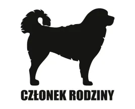 naklejka-czlonek-rodziny-orowczarek-podhalanski