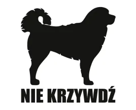 naklejka-nie-krzywdz-or-owczarek-podhalanski