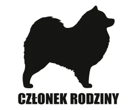 naklejka-czlonek-rodziny-orsamojed-samoyed