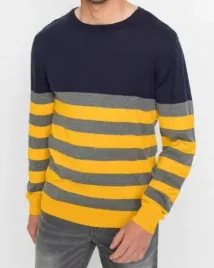 b-p-c-meski-sweter-zolty-w-paski-68-70-4xl
