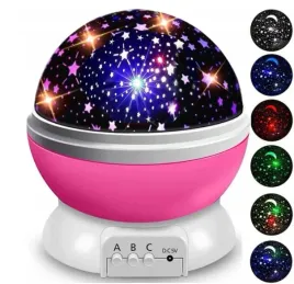 lampka-nocna-led-2w1-projektor-gwiazd-obrotowa-360