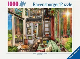 puzzle-1000-domek-w-lesie