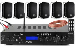 6-kolumn-sciennych-wzmacniacz-bluetooth-radio-usb