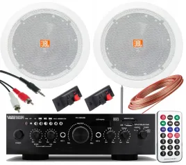 glosniki-sufitowe-jbl-wzmacniacz-bluetooth-usb-radio-pilot
