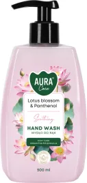 mydlo-w-plynie-z-dozownikiem-bispol-aura-care-500ml-kwiat-lotosu-i-pantenol