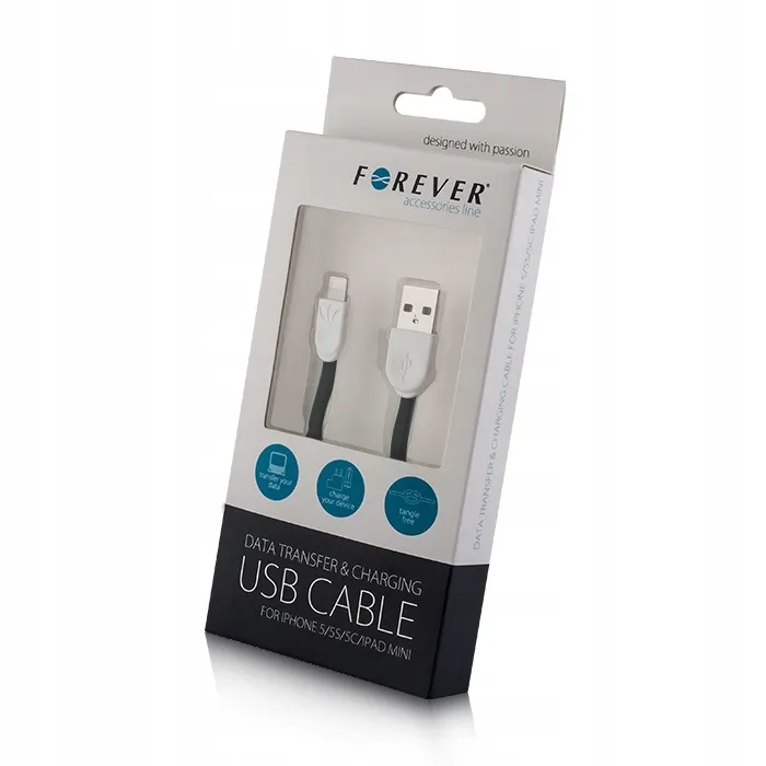 silikonowy-plaski-kabel-do-iphone-5s-czarny