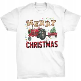 traktor-choinka-koszulka-swiateczna-merry-xmas