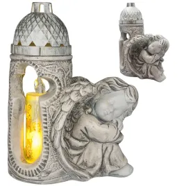 duzy-znicz-swieca-gipsowa-figurka-nagrobna-lampa-led