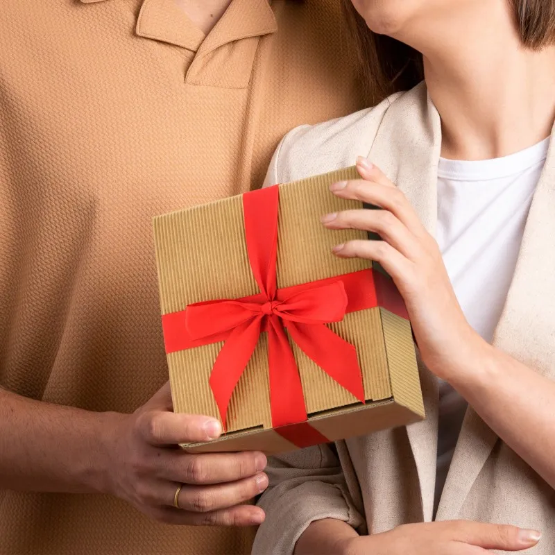 ZESTAW kubków z NADRUKIEM na MIKOŁAJKI dla PARY, ŚWIĄTECZNE kubki, PREZENT