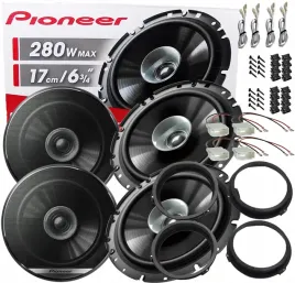 pioneer-glosniki-ford-tourneo-ranger-jaguar-e-pace-xf-przod-tyl